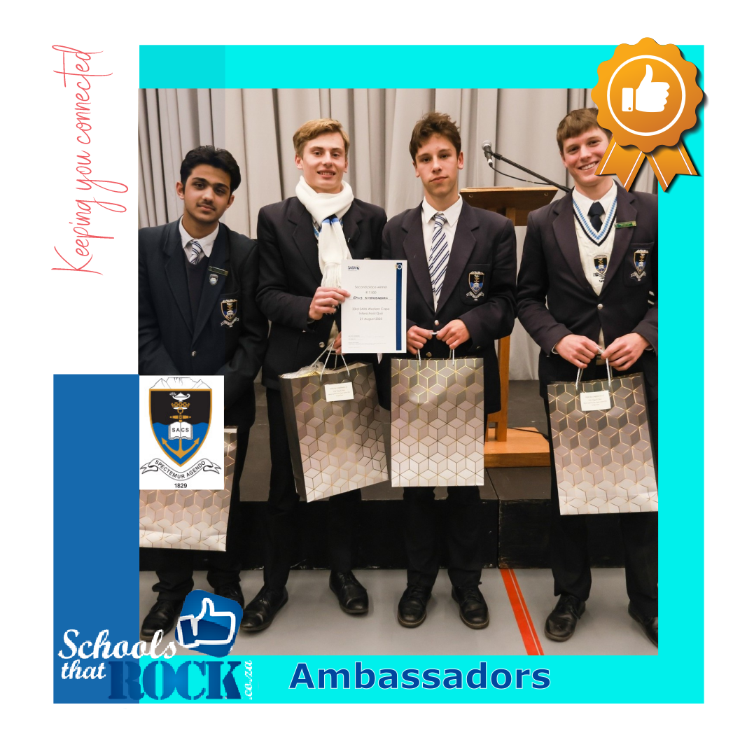 SAIIA High School Quiz - SACS Ambassadors Outstanding