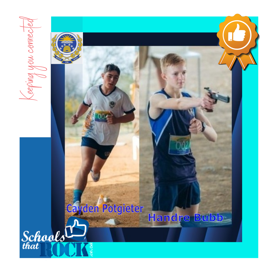 Vrystaat Moderne Vyfkamp - Hoërskool Sentraal atlete na SA's