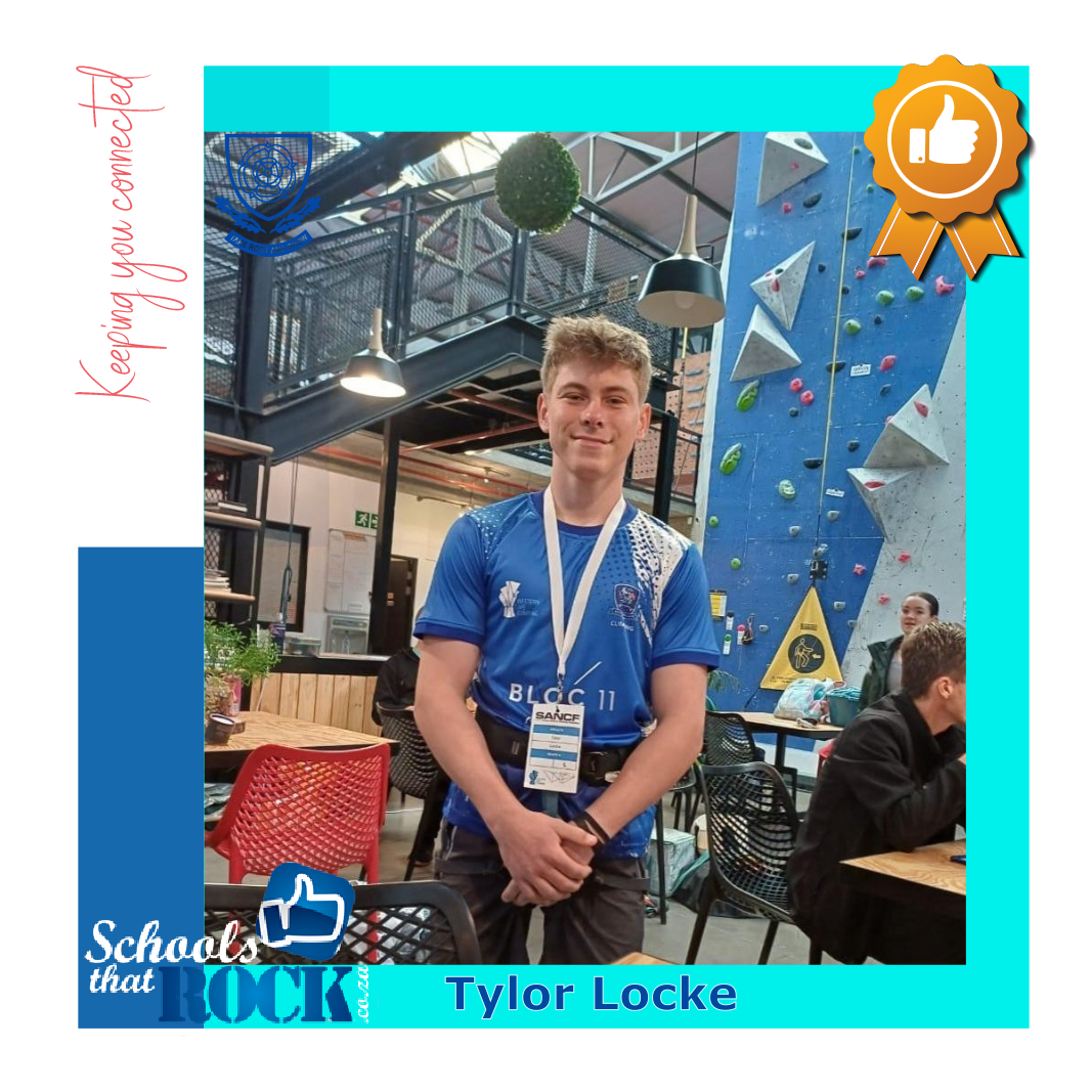 Western Cape Rock Climbing - York High School learner outstanding