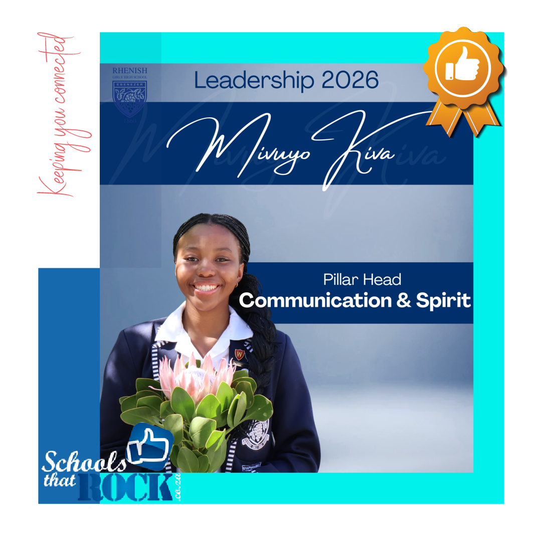 2026 Leadership Announcement - Rhenish Girls' High School