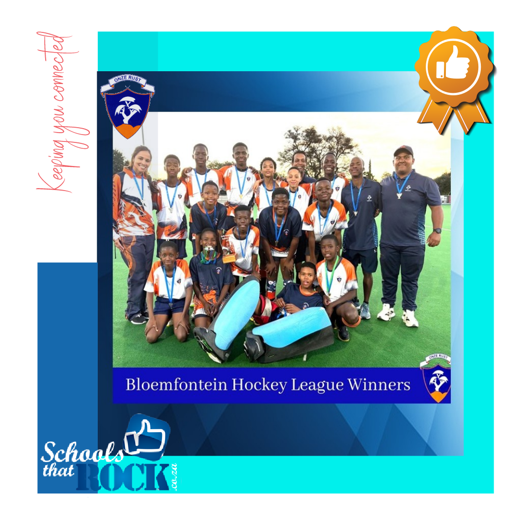 Bloemfontein Schools Hockey League - Onze Rust superior winner
