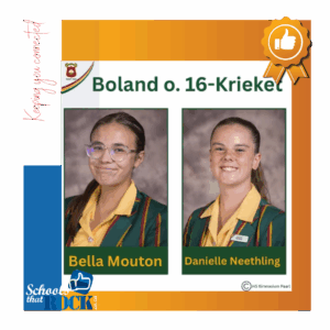 Boland o.16-Krieketgroep – Hoërskool Gimnasium Paarl