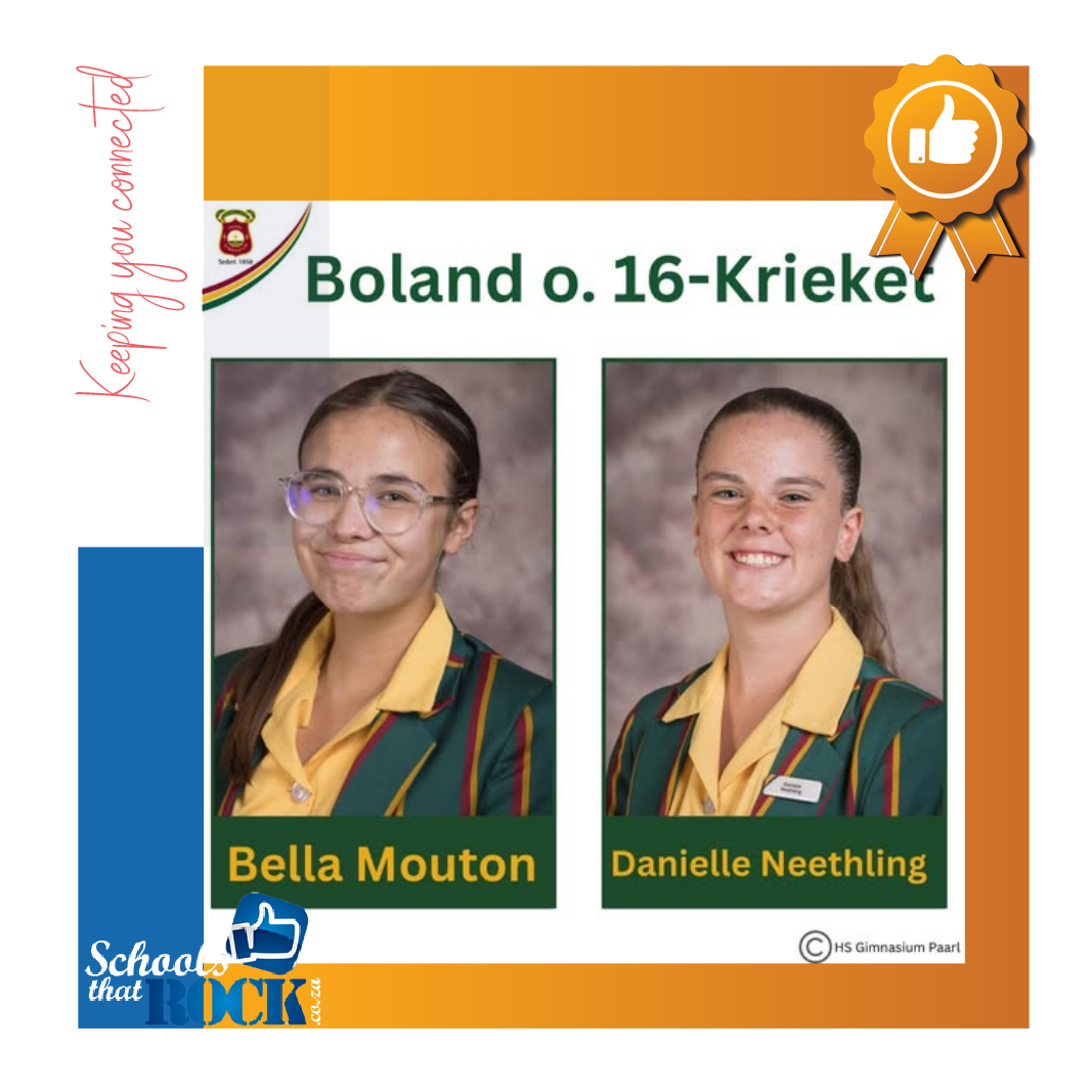 Boland o.16-Krieketgroep - Hoërskool Gimnasium Paarl