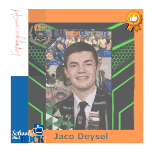 Eskom Ekspo ISF – Hoërskool Jim Fouché, Jaco Deysel skitter