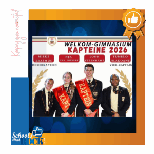Hoofleiers 2026 – Welkom Gimnasium trots op 2026 kapteine