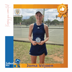 Mini Masters Tennistoernooi – BVHS trots op Joma Viljoen