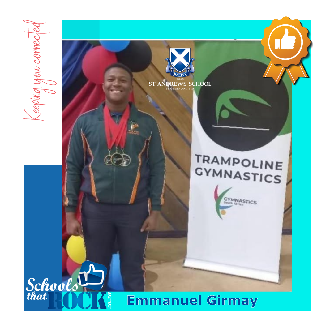 National Trampoline Gymnastics - St Andrew's School Bloemfontein