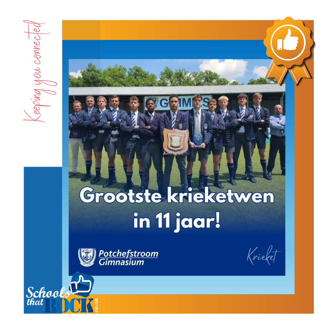 Noordwes Krieketwenners - Potchefstroom Gimnasium gekroon