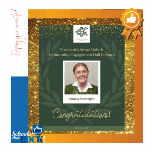 President’s Award Gold – DSG Makhanda, excellent Performance