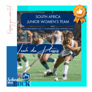 SA Junior Women’s Hockey – Rhenish Girls’ High School delighted