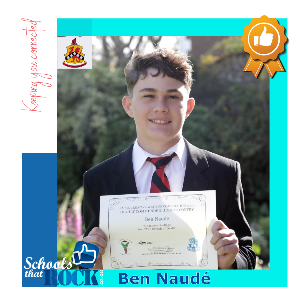 SACEE Creative Writing - Kingswood College gets superior results