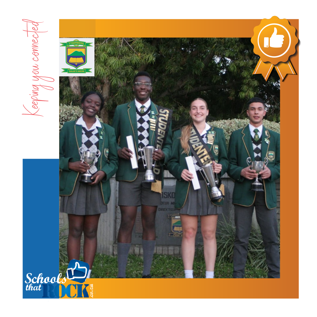 SR Hoofleiers 2026 aangekondig - Hoërskool Tygerberg trots