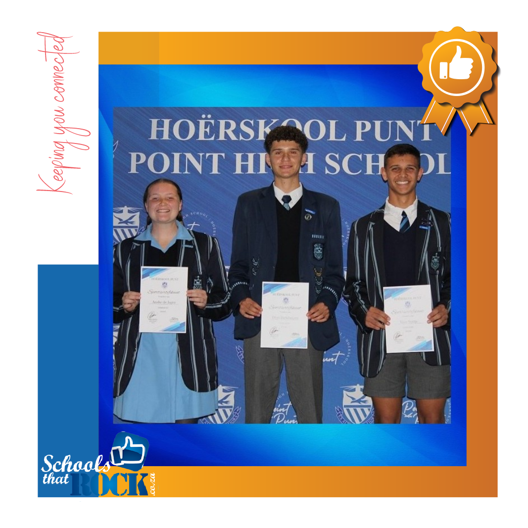 Spesiale Sporttoekennings 2025 - Hoërskool Punt skitter
