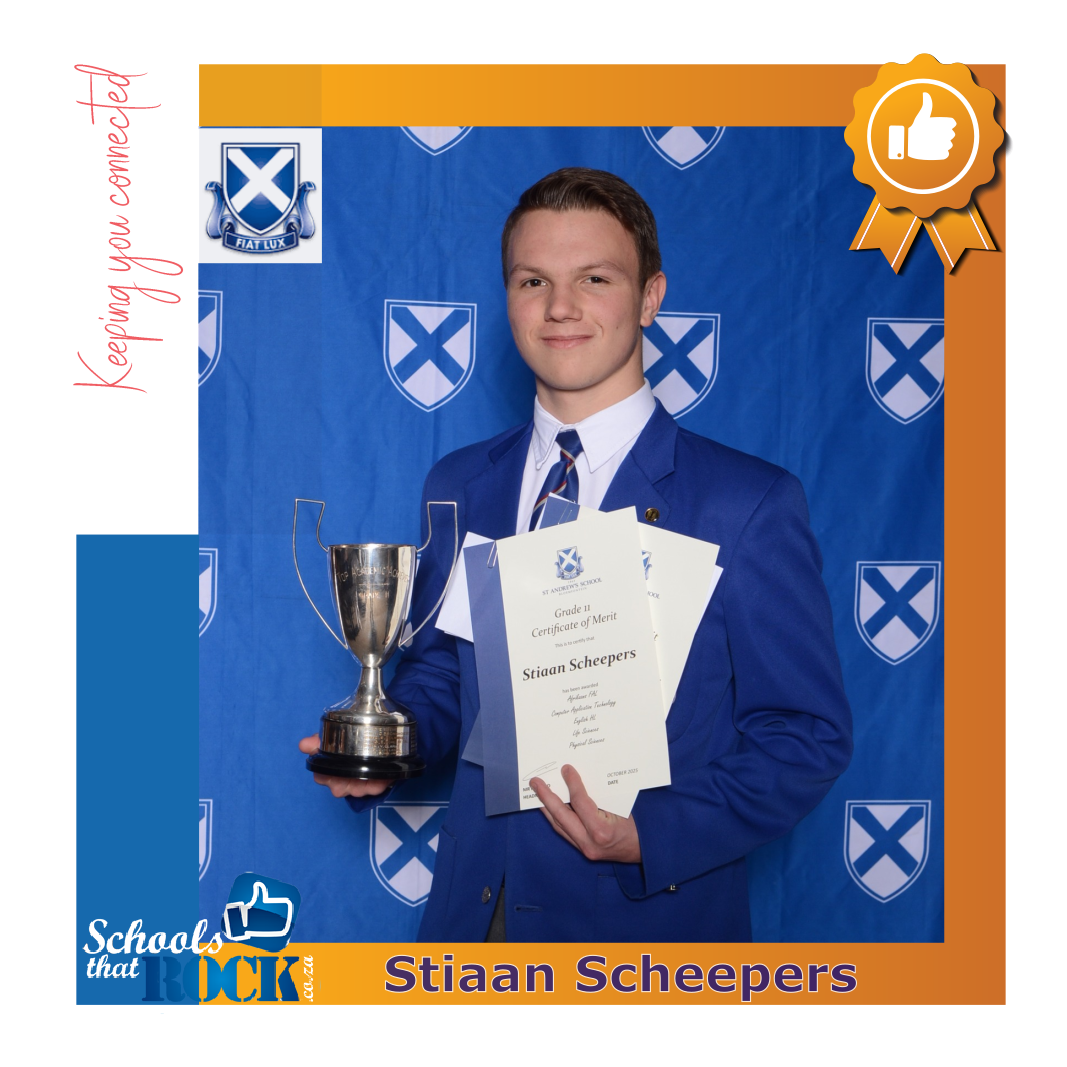 Speech Night Awards - St Andrew's School Bloemfontein proud
