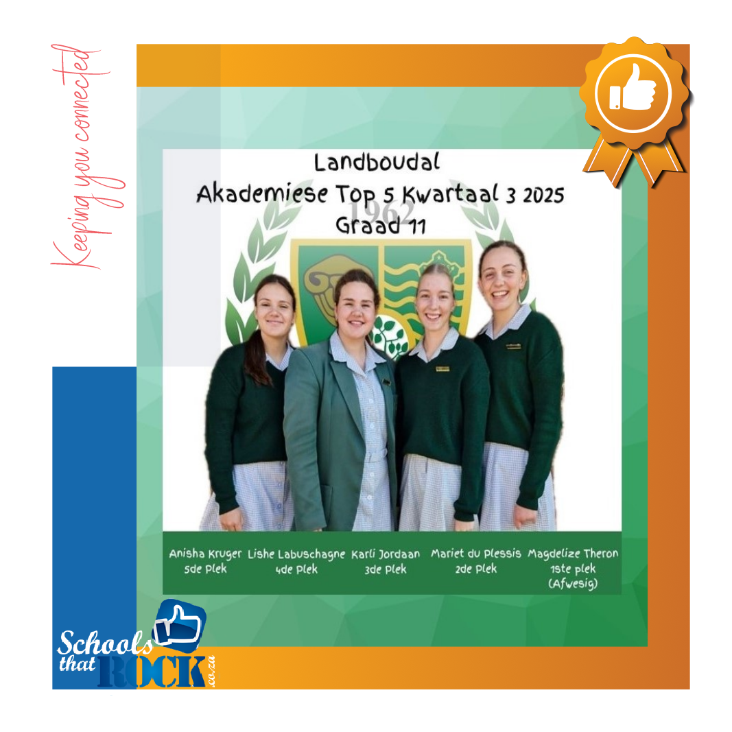 Top 5 Akademiese Presteerders - Landboudal Boere