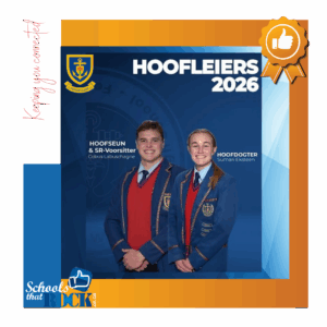 Trotse Hoofleiers 2026 – Hoërskool Witteberg aankondiging