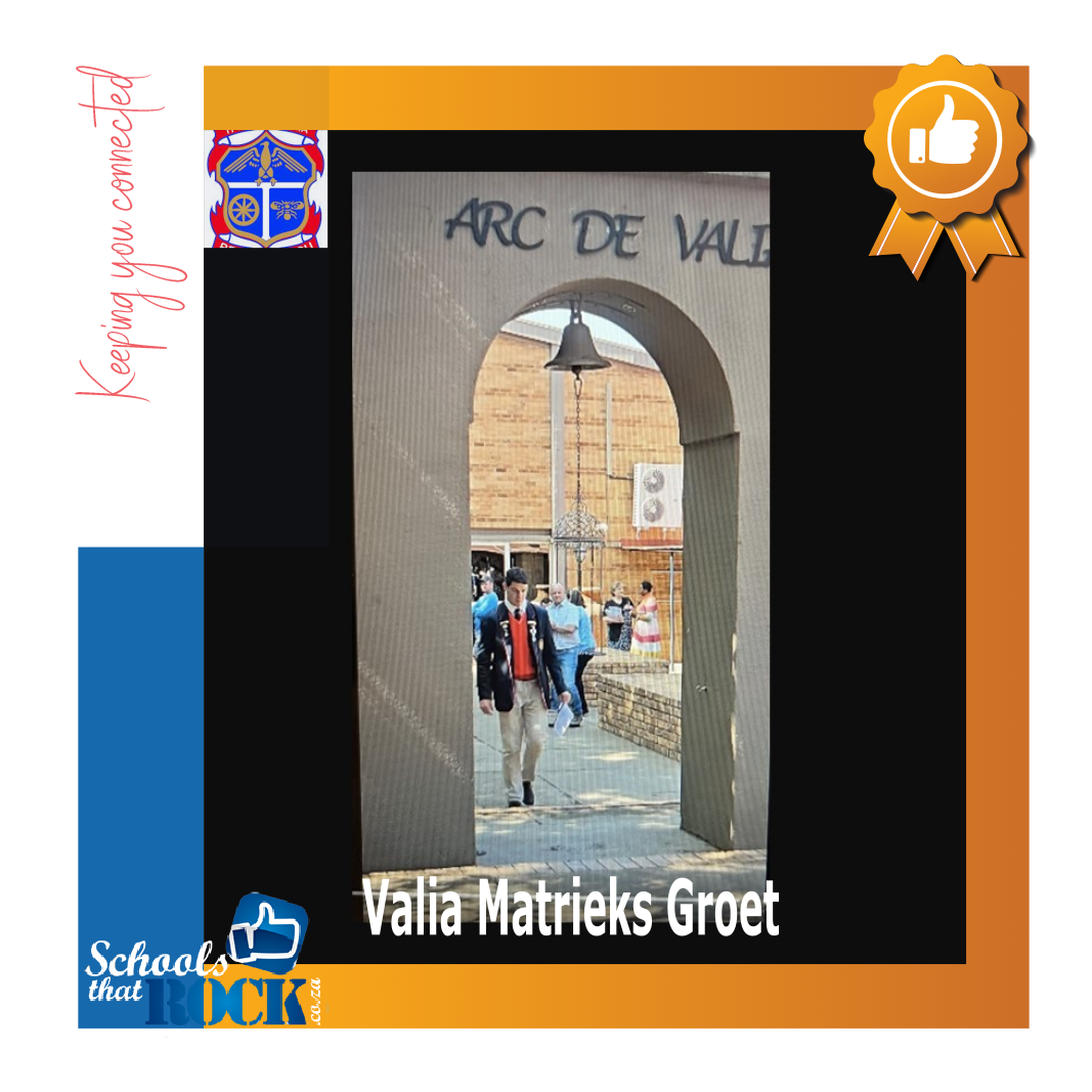 Valia Matrieks Groet - Hoërskool Transvalia