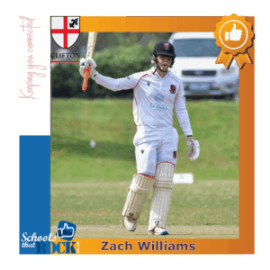 Zach Wiliams’ 100 Caps – Clifton School delighted