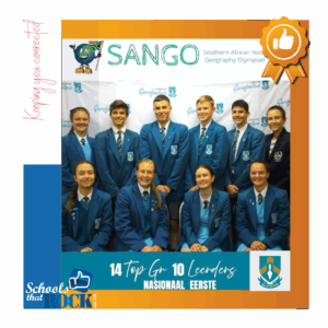 14 TOP Geografieleerders – Hoërskool Garsfontein skitter