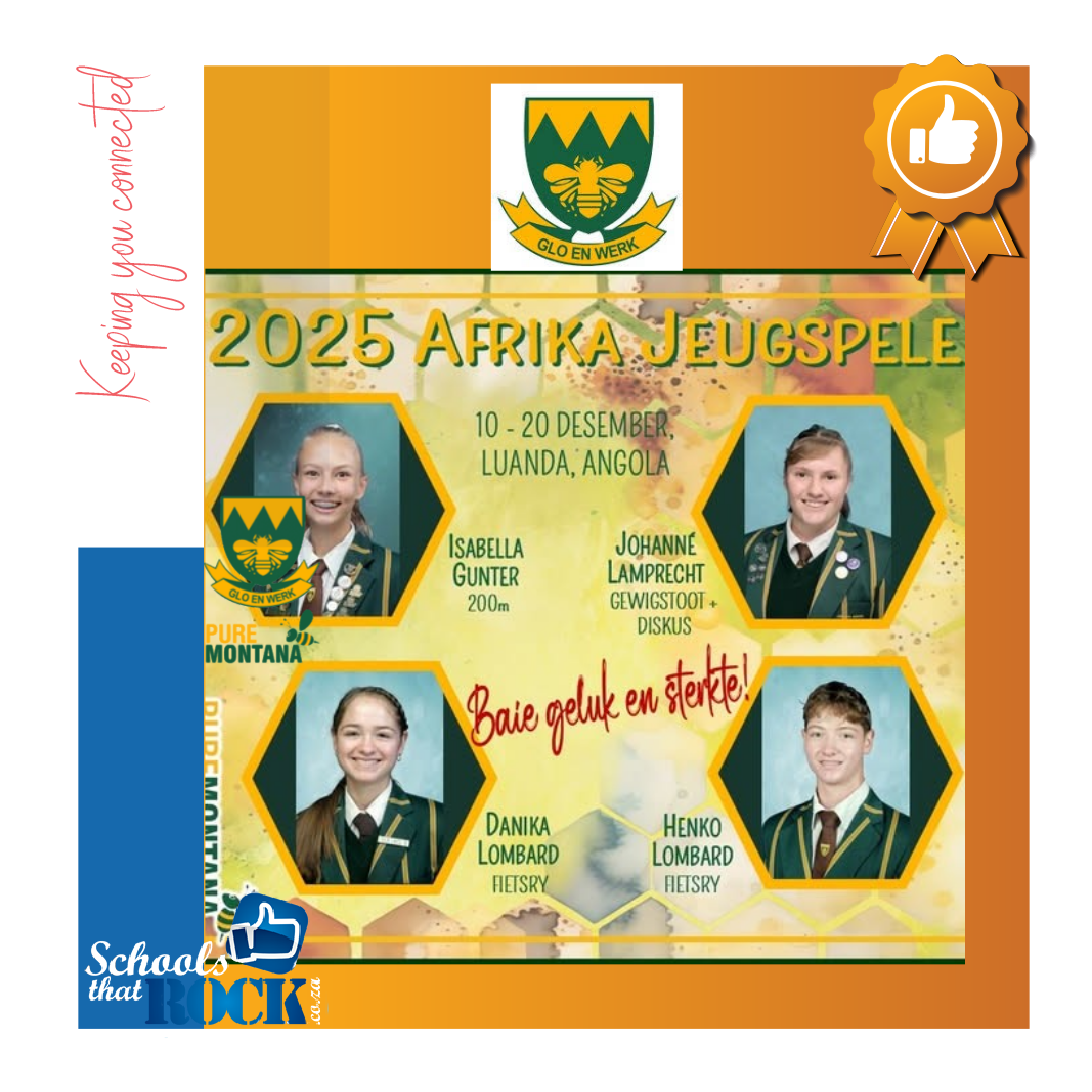 2025 Afrika Jeugspele - Hoërskool Montana Pretoria na spele