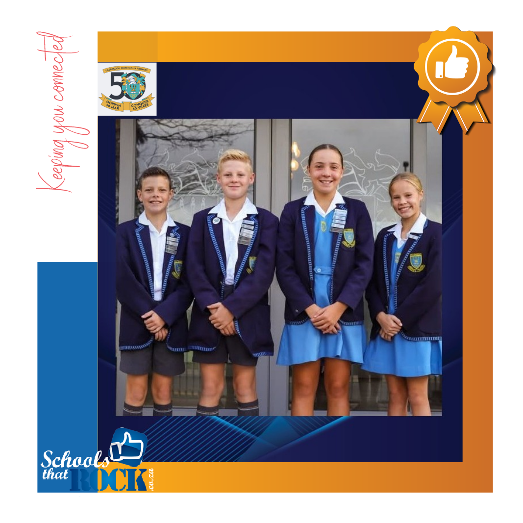 Head leaders 2026 - Outeniqua Primary School jubilant