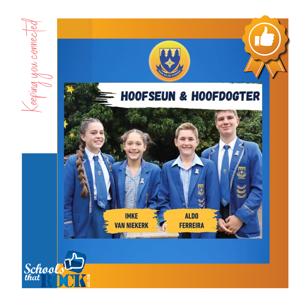Hoofleiers 2026 - Laerskool Elarduspark kondig met trots aan