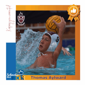 KZN U19A water polo – Kearsney’s Thomas Aylward, captain