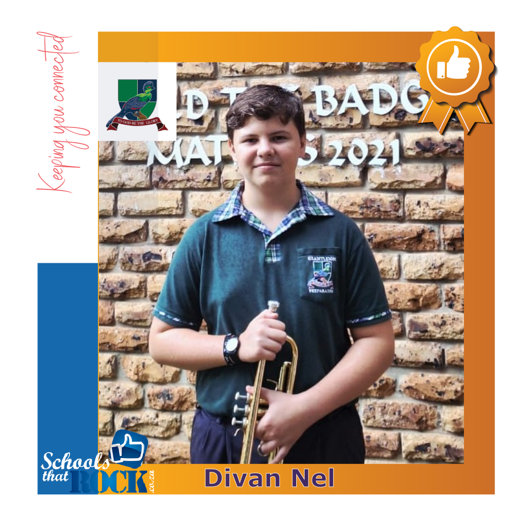 Music Excellence - Grantleigh Schools' Divan Nel thrilled