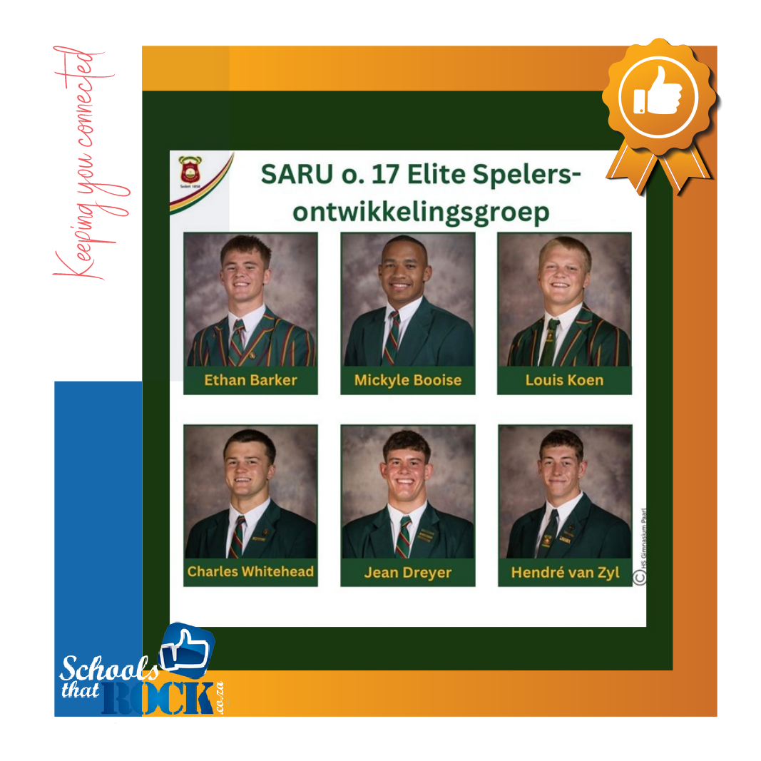 SA o.17 EPD-groep - Hoërskool Gimnasium Paarl rugbyspelers