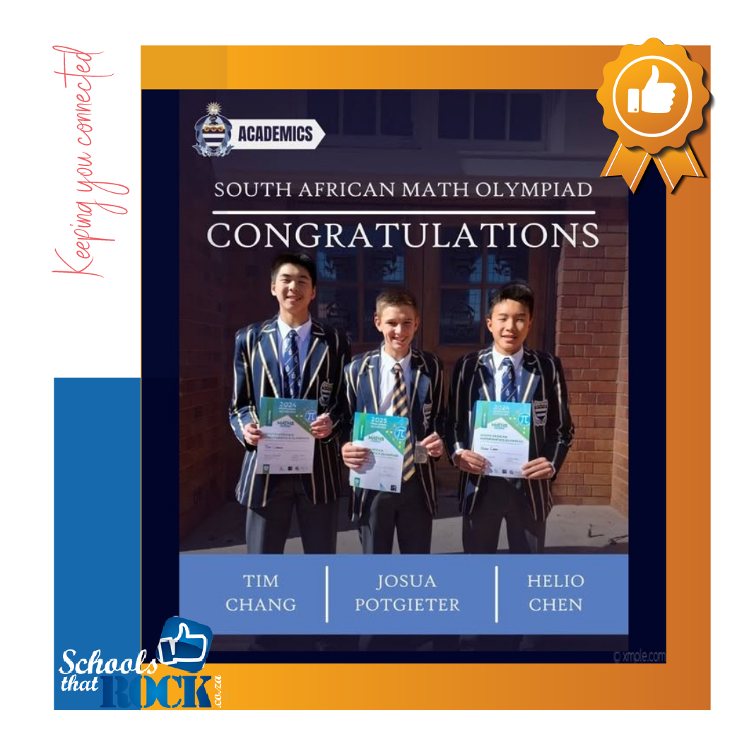 South African Math Olympiad - Grey College outstanding