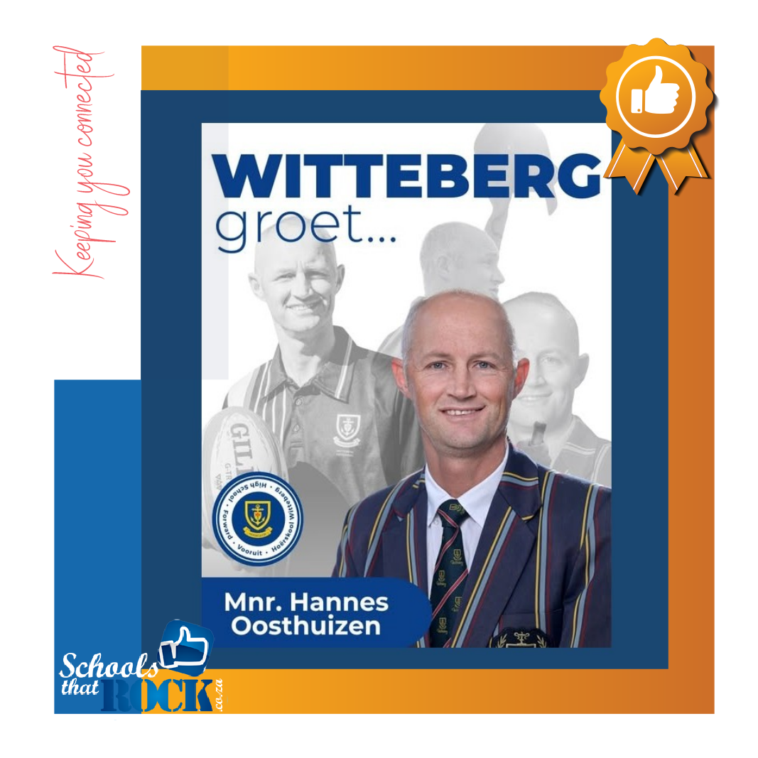 Totsiens Hannes Oosthuizen - Hoërskool Witteberg