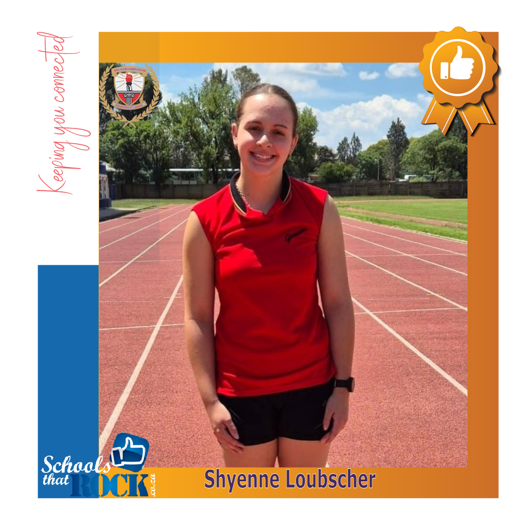 Tweekamp-Liga - Welkom Gimnasium trots op Shyenne Loubscher