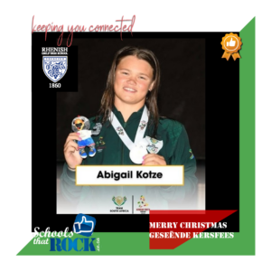 African Youth Games – Rhenish Girls’ High School delighted