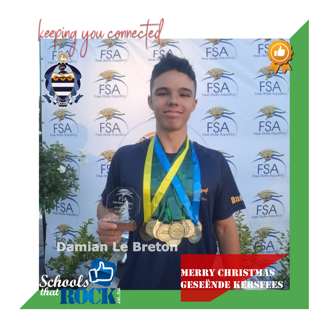 Free State Swimming Champs - Grey College Primary outstanding