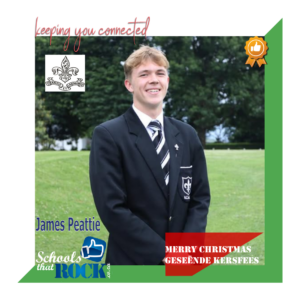 Head of School 2026 – Hilton College delighted