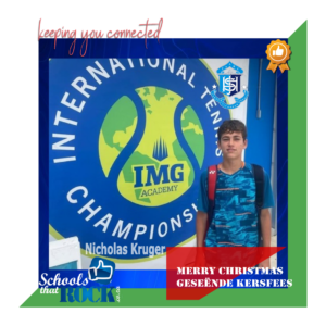 IMG Academy International Tennis – Paarl Boys’ High delighted