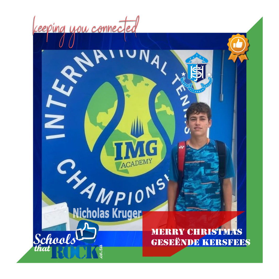 IMG Academy International Tennis - Paarl Boys' High delighted