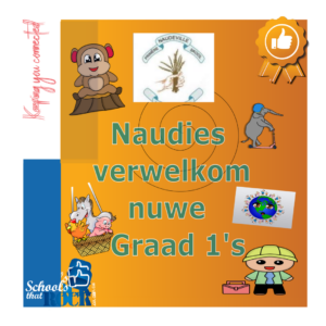 Graad 1 leerders 2026 – Primêre Skool Naudeville spog