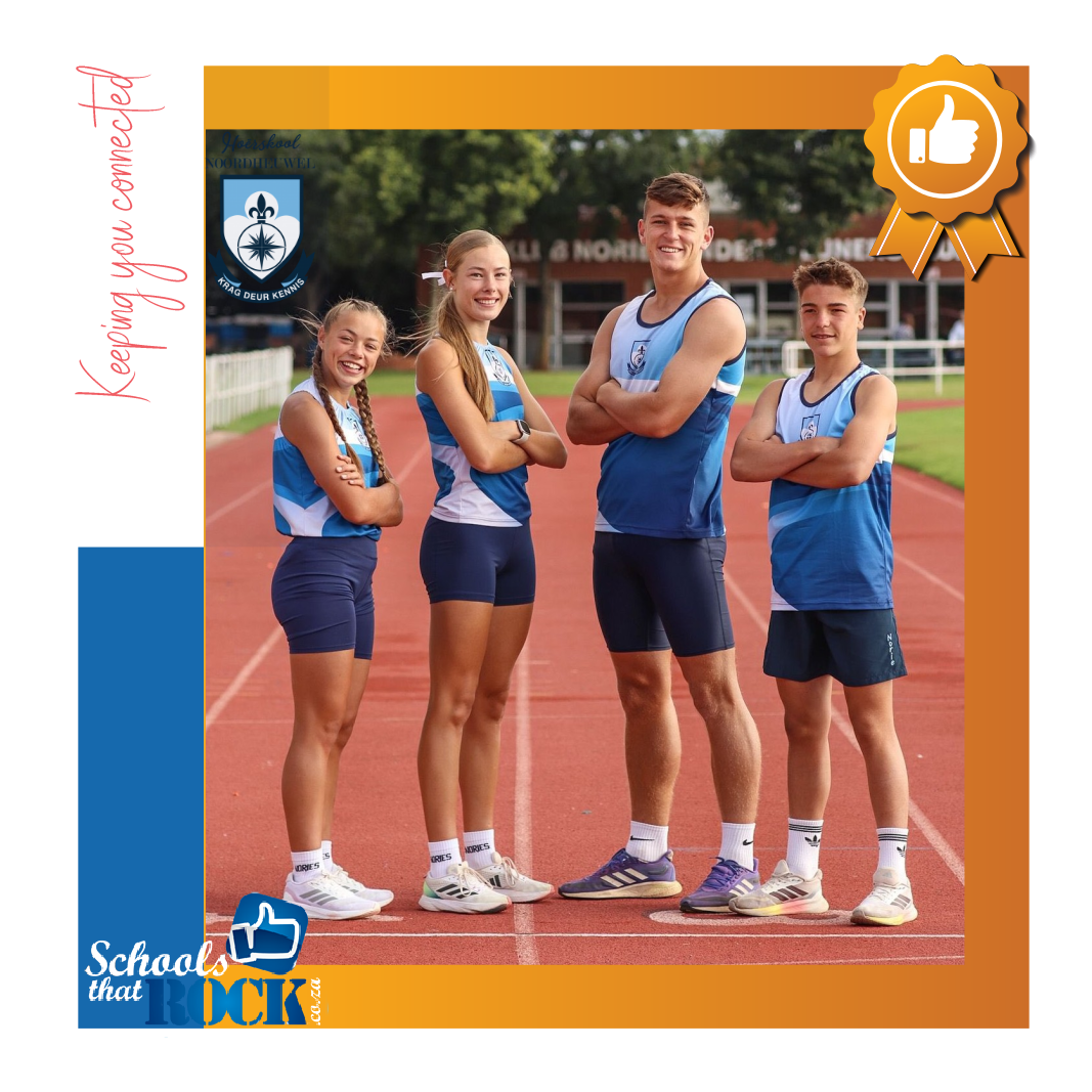 Inter-huis Atletiek - Hoërskool Noordheuwel atlete skitter