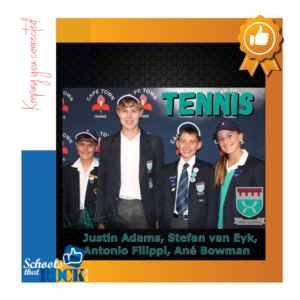 Interpro-tennistoernooi – Hoërskool Stellenberg presteer skitterend