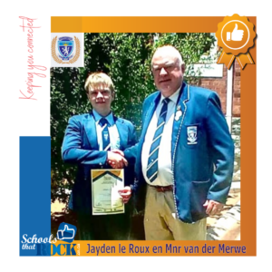 Matriek-Topprestasie Geskiedenis – Hoërskool Fichardtpark skitter