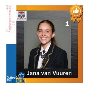 Matriekklas 2025 Uitslae – Hoërskool Strand