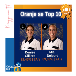 Matriekklas van 2025 – Hoër Meisieskool Oranje