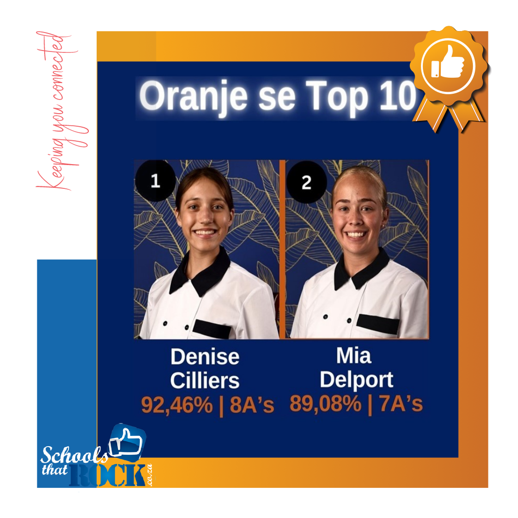 Matriekklas van 2025 - Hoër Meisieskool Oranje