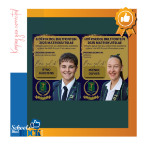 Matriekklas van 2025 – Hoërskool Bultfontein