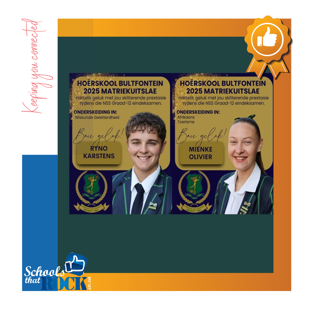 Matriekklas van 2025 - Hoërskool Bultfontein