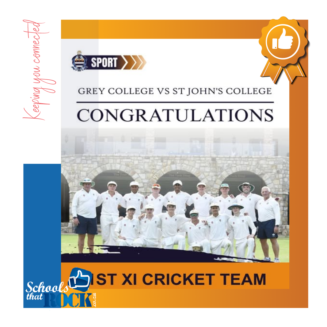 School Boys' Cricket - Grey College shines in Johannesburg!