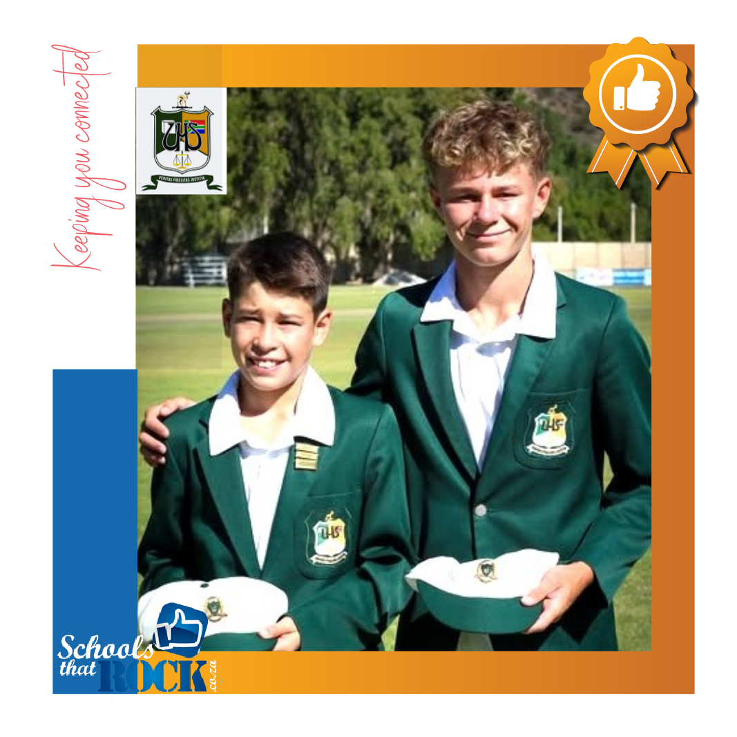 Senior Cricket Festival - Union High School, Graaff Reinet delighted