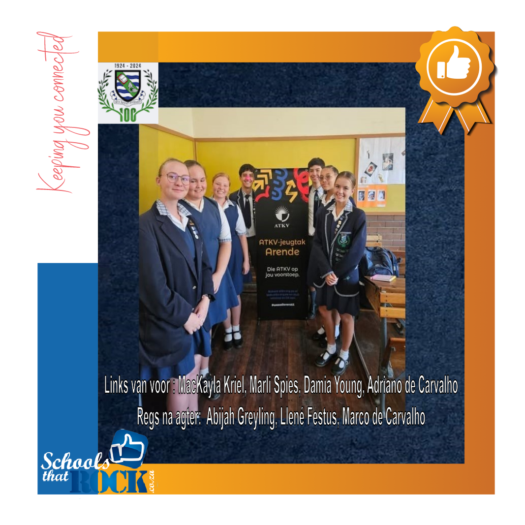 ATKV Jeugtak Bestuur - Hoërskool De Aar verkies