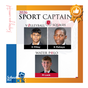 Captains 2026 – Maritzburg College Delighted